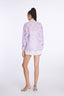 Elegant Burnout Buttoned Down Shirt