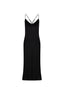 Cowl Neck Long Dress