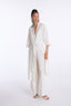 Kimono with Stripe Pattern