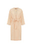 Satin Kimono With Lace Detail