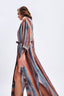 Long Stripy Kimono