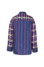 Modern Print Satin Shirt