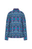 Modern Print Satin Shirt