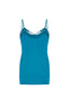 Satin Top With Lace Detail