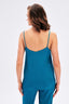 Satin Top With Lace Detail