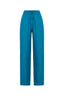 Satin Trousers With Lace Detail