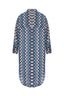 Modern Print Shirt Dress