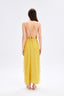 Satin Dress With Lace Detail