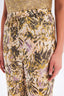 Floral Trousers With Lace Detail