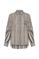 Stripy Oversize Shirt