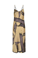 Cowl Neck Long Dress