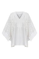 Broderie Anglaise Beach Top