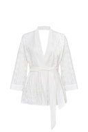Broderie Anglaise Beach Kimono