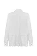 Broderie Anglaise Buttoned Down Shirt