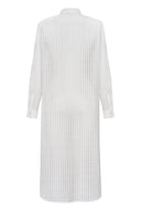 Burnout Beach Buttoned Down Shirt Dress