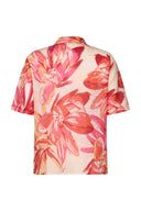 Cotton Half Placket Beach Shirt