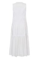 Broderie Anglaise Long Summer Lined  Dress