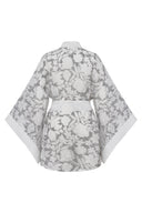 Elegant Burnout Beach Kimono