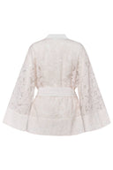 Elegant Burnout Beach Kimono