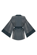 Elegant Glitter Short Kimono