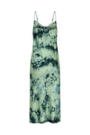 Cowl Neck Long Dress