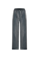 Glitter Trousers with waist detail