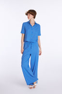 Buttoned Down Shirt with Short Sleeve