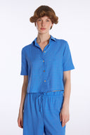 Buttoned Down Shirt with Short Sleeve