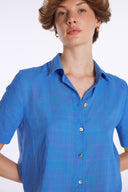 Buttoned Down Shirt with Short Sleeve