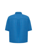 Buttoned Down Shirt with Short Sleeve