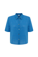 Buttoned Down Shirt with Short Sleeve