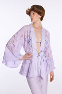 Elegant Burnout Kimono