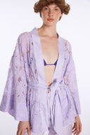 Elegant Burnout Kimono