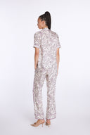 Piped Shirt with Short Sleeve