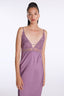 Long Sexy Dress with Lace Detail