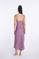 Long Sexy Dress with Lace Detail