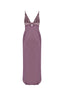 Long Sexy Dress with Lace Detail