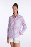 Elegant Burnout Buttoned Down Shirt