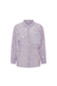 Elegant Burnout Buttoned Down Shirt