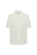 Buttoned Down Shirt with Short Sleeve