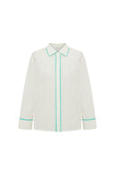 Buttoned Down Piped Shirt