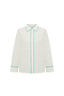 Buttoned Down Piped Shirt