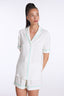 Piped Shirt with Short Sleeve