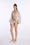 Elegant Burnout Kimono