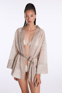 Elegant Burnout Kimono