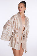 Elegant Burnout Kimono