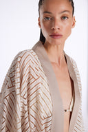 Elegant Burnout Kimono