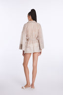 Elegant Burnout Kimono