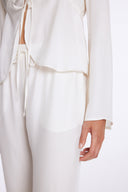 Trousers with Line Pattern