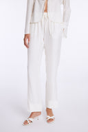 Trousers with Line Pattern